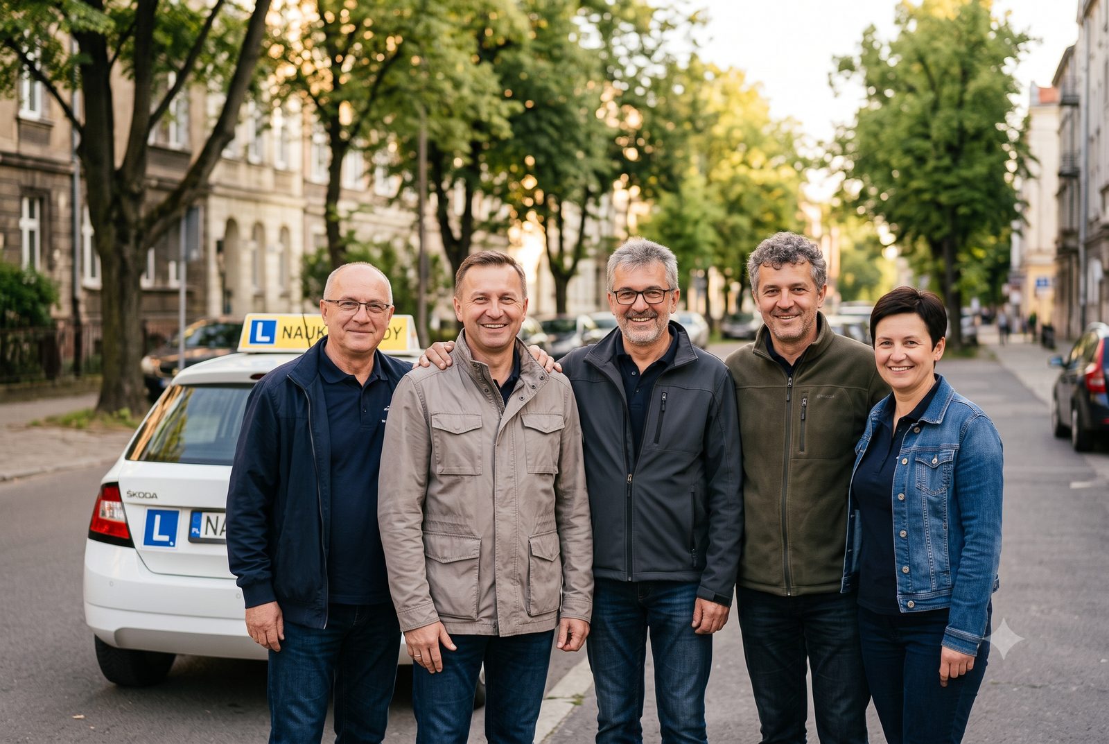 Kadra instruktorów szkoły jazdy Largo we Wrocławiu